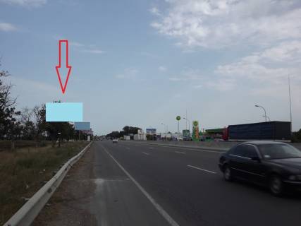 Билборд B в Одеських трасах, 3х6  Київське шоссе, 10 б - навпроти WOG, Нова лінія фото 1
