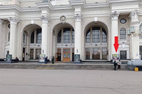Scrolller, Scroll A in Odessa, 1,2 х 1,8  Zaliznicnij vokzal Odesa - central'nij vhid 4 - 418927 Photo 1