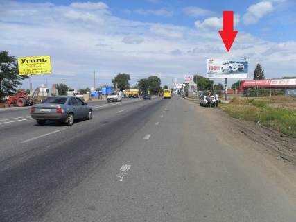 Билборд A в Авангард (Авангард), 3х6  Об'їзна дорога - 2 стовпи - ринок Анжеліка фото 1