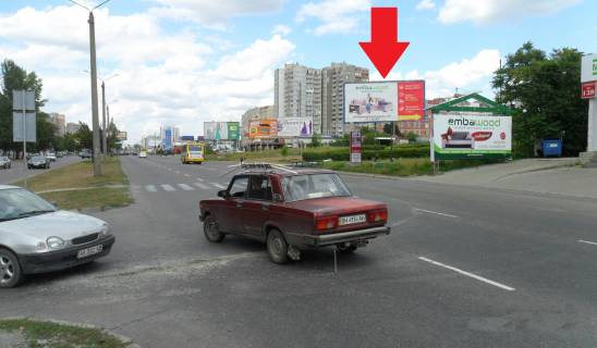 Білборд, Бігборд (Борд)  A у Одесі Палія Семена вул. (Дніпропетровська дор.), 76 - мебельный салон "EmbaWood" Фото 1