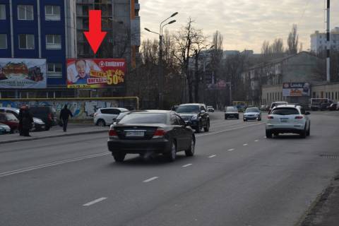 Билборд B в Одессе, 3х6  вул. Середньофонтанська, 29 - ЖК Чудо місто фото 1