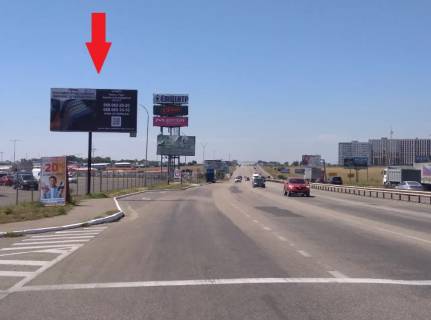 Билборд B в Одессе, 3х6  Овідіопольська дорога, 1 - ТЦ Епіцентр фото 1