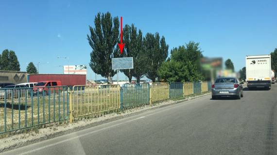 Билборд B в Днепр (Днепропетровск) 124Б,Донецьке шосе, поворот на ТРЦ КАРАВАН, МАКДОНАЛДС, ОЛДІ фото 1