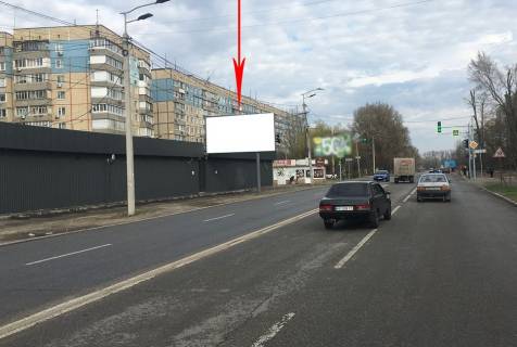 Билборд B в Днепр (Днепропетровск), 6х3  вул. Метробудівська, 12 (АТБ, СІЛЬПО), рух до набережної Заводської фото 1