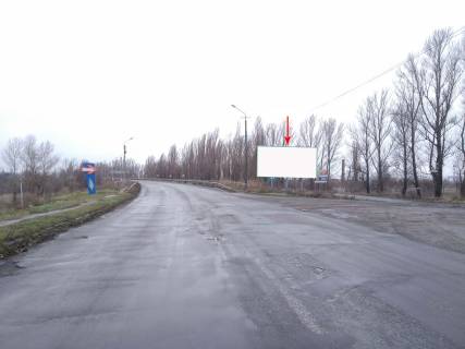 Билборд A в Никополе, 8х4   в'їзд в місто зі сторони м.Дніпро, рух в напрямку центра міста  (біля АЗС ОККО)_Арх фото 1