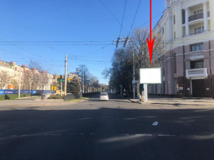 Скроллер A в Днепр (Днепропетровск), 3.14х2.32  просп. Дмитра Яворницького (Карла Маркса) - вул. Лазаря Глоби (Сєрова, Фабра), на світлофорі - 253944 фото 1