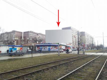Билборд B в Днепр (Днепропетровск), 6х3  просп. Миру - пров. Вільний (біля маг. Брусничка) фото 1