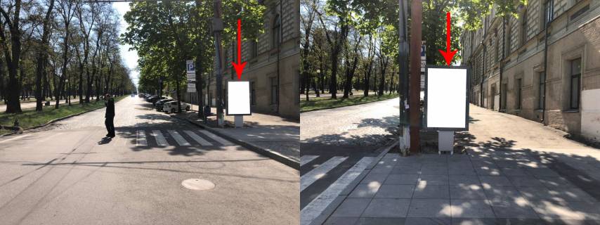 Ситилайт A в Днепр (Днепропетровск) t180А,просп. Дмитра Яворницького (Карла Маркса), 47, рух вверх до вул.Гоголя фото 1