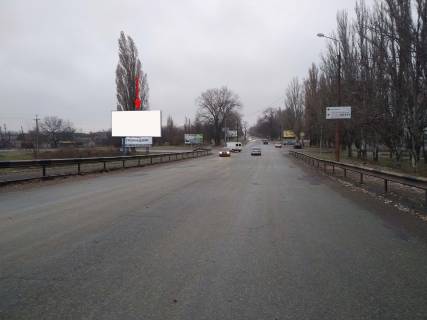 Білборд, Бігборд (Борд)  B у Нікополі, 6х3  на перехресті вул. Електрометалургів та вул. Чалого Фото 1