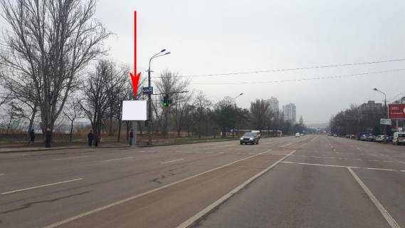 Бэклайт B в Днепр (Днепропетровск) t209B,вул. Набережна Перемоги, навпроти буд. № 82 Б, перед світлофором фото 1