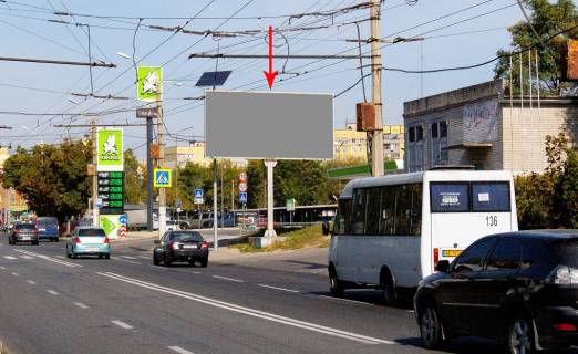 Билборд A в Днепр (Днепропетровск) s106А,вул. Марії Лисиченко (Героїв Громадянської війни) (СТО ЮСТ, до Каравану, ринку) фото 1