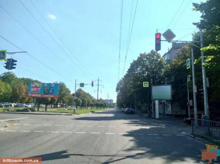 Скроллер A в Днепр (Днепропетровск) t065A6,просп. Олександра Поля (Кірова), 92 - вул. Лікаря Ребініна (Гавриленка), рух вгору, на світлофорі - 229830 фото 1