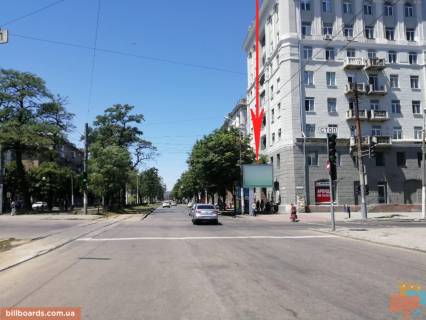 Скроллер A в Днепр (Днепропетровск) t116A3,просп. Дмитра Яворницького (Карла Маркса), 100 - вул. Княгині Ольги (Горького), за перехрестям на світлофорі, рух у бік вокзалу - 229968 фото 1
