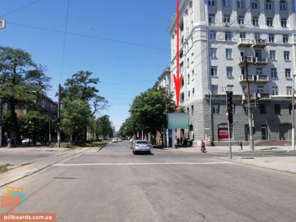 Скроллер A в Днепр (Днепропетровск) t116A5,просп. Дмитра Яворницького (Карла Маркса), 100 - вул. Княгині Ольги (Горького), за перехрестям на світлофорі, рух у бік вокзалу - 229970 фото 1