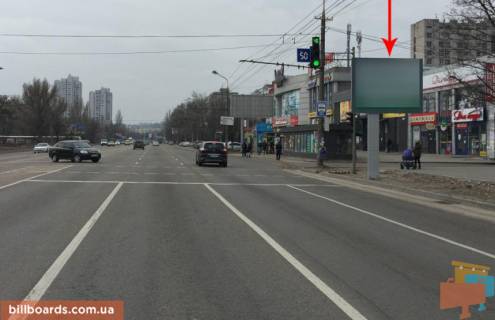 Скроллер A в Днепр (Днепропетровск) t143A3,вул. Набережна Перемоги, в районі  буд. № 82 Б, на світлофорі - 230135 фото 1