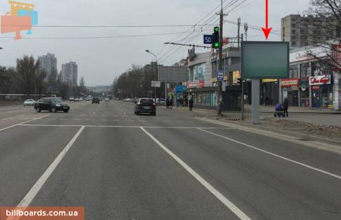 Скролер, Скрол A у Дніпро (Дніпропетровськ) t143A4,вул. Набережна Перемоги, в районі  буд. № 82 Б, на світлофорі - 230136 Фото 1
