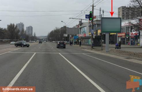 Скроллер A в Днепр (Днепропетровск) t143A5,вул. Набережна Перемоги, в районі  буд. № 82 Б, на світлофорі - 230137 фото 1