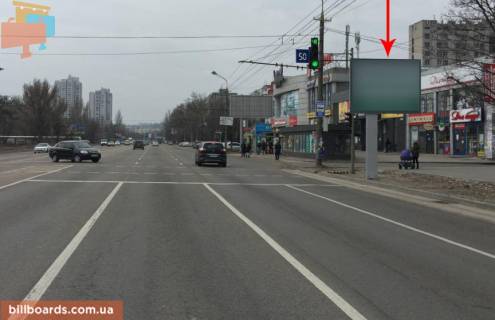 Скроллер A в Днепр (Днепропетровск) t143A6,вул. Набережна Перемоги, в районі  буд. № 82 Б, на світлофорі - 230138 фото 1