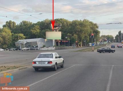 Бэклайт A в Днепр (Днепропетровск) t155A,просп. Богдана Хмельницького (Героїв Сталінграда) - Запорізьке біля парку 40-річчя визволення Дніпра, на світлофорі фото 1