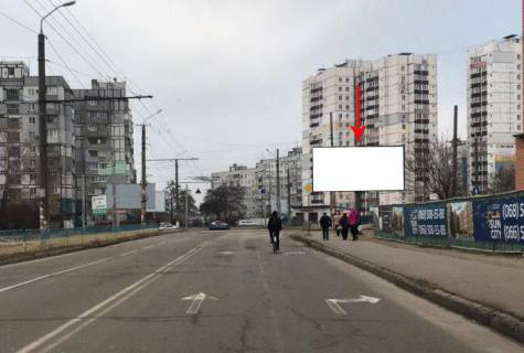 Billboard A in Dnipro (Dnipropetrovsk) s101A,prosp. Miru - st.  M. Mihnovs'kogo (Serbini) Photo 1