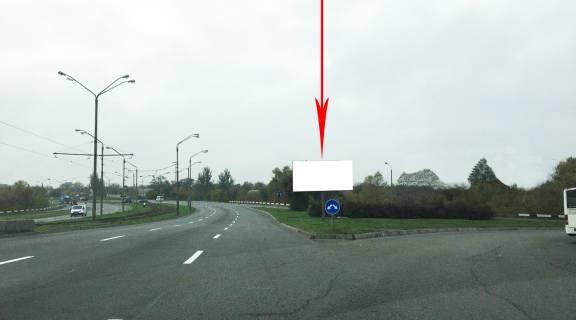 Білборд, Бігборд (Борд)  A у Дніпро (Дніпропетровськ) s214A, З'їзд з Кайдацького мосту на Правий берег Фото 1
