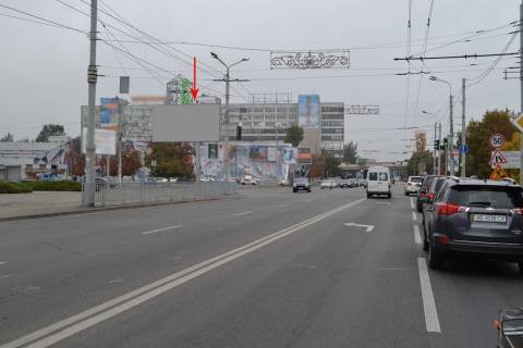 Билборд B в Днепр (Днепропетровск) s049Б,вул. Січеславська Набережна (Наб. В. І. Леніна), 33, біля світлофора фото 1