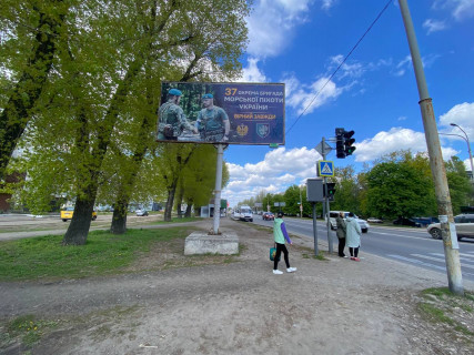 Билборд B в Павлограде, 6х3  вул. Дніпровська, в районі буд. №424, біля світлофора фото 1