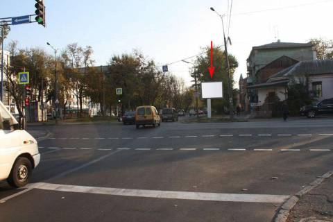 Бэклайт A в Днепр (Днепропетровск) t038A,вул. Княгині Ольги (Горького) - вул. Ярослава Мудрого (Ленінградська), напрямок до центру, біля світлофора фото 1