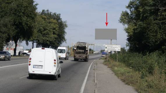 Билборд A в Днепр (Днепропетровск) s309А,Трасса М04 (Криворожское шоссе, въезд в город со стороны Кривого Рога) фото 1