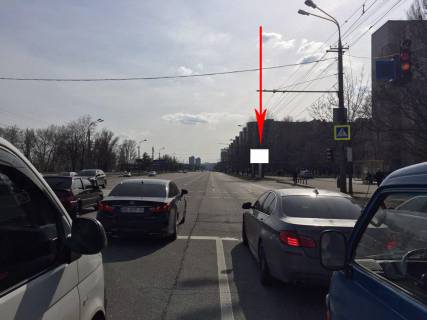 Скроллер A в Днепр (Днепропетровск) t137A7,вул. Набережна Перемоги, в районі буд. 40, на автобусній зупинці - 230107 фото 1