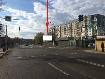Билборд A в Днепр (Днепропетровск), 6х3  вул. Метробудівська, 12 (АТБ, СІЛЬПО), рух від набережної Заводської фото 1