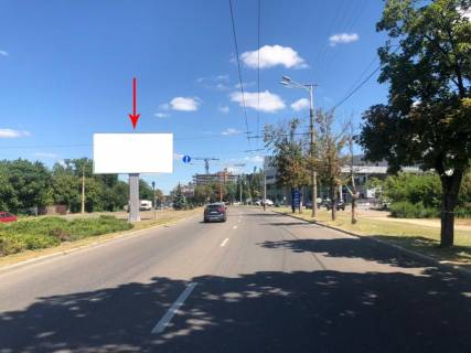 Бэклайт A в Днепр (Днепропетровск) 061A2,вул. Набережна Перемоги в районі буд. 9 Б, напрямок до центру фото 1