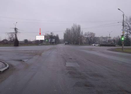 Билборд B в Никополе, 6х3  на перехресті вул. Першотравневої та вул. Патріотів України фото 1