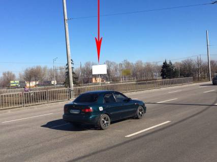 Billboard B in Dnipro (Dnipropetrovsk) s169B,st. Naberezna Zavods'ka na z-m Cervonij kamin' (L'odova arena) Photo 1