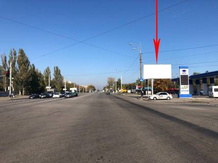 Prismatron, Prism A in Dnipro (Dnipropetrovsk) t219A1,prosp. Slobozans'kij (Gazeti Pravda) - st. Magdalinivs'ka, ruh do viizdu z mista, na svitlofori - 276149 Photo 1