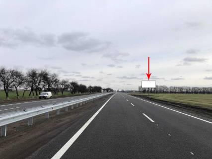 Билборд A в Мелиоративном, 6х3  Автошлях Дніпро - Павлоград (М-30), поворот до с. Знаменівка, рух до м. Павлоград фото 4