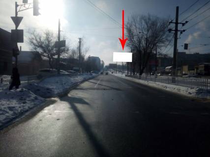 Билборд B в Днепр (Днепропетровск) t032B,вул. Робоча, 1, біля світлофора, з центру фото 1