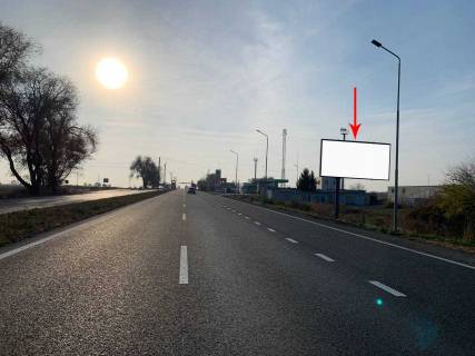 Билборд A в Днепр (Днепропетровск) М-30, км 916+977 (ліворуч), Рух до м. Кривий Ріг, перед постом ДАІ, біля АЗС АМІК фото 1