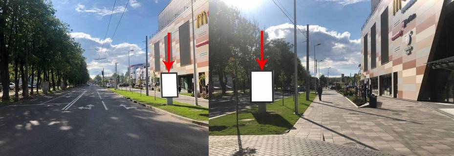 Ситилайт A в Днепр (Днепропетровск) 077A,вул. Незалежності (Титова), в районі буд.36 фото 1