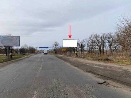 Білборд, Бігборд (Борд)  A у Дніпро (Дніпропетровськ) Н-23, км 227+040 (ліворуч), Виїзд з м. Нікополь, рух до розв'язки на Дніпро Фото 1