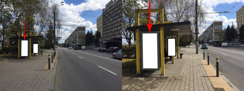 Ситилайт B в Днепр (Днепропетровск) Zdp058B2,Січеславська Набережна (Набережна Леніна) вул., навпроти буд. 33, готель Дніпропетровськ фото 1