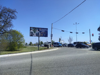 Билборд B в Подгородном, 6х3  просп. Слобожанський (Газ. Правда), поворот на Метро, біля світлофора фото 1