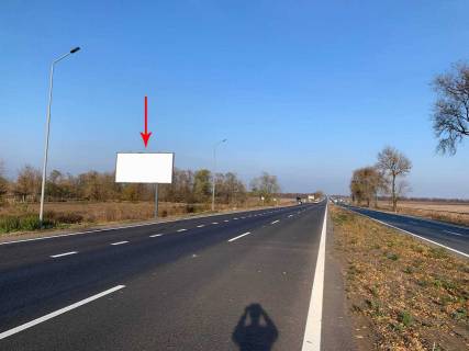 Билборд B в Одарівці, 6х3  М-30, км 916+977 (ліворуч), Рух до Дніпра, за постом ДАІ, біля АЗС АМІК фото 1