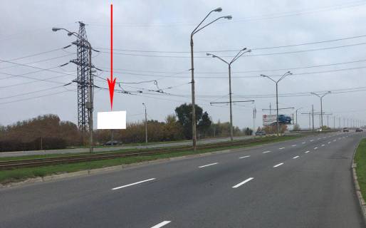 Билборд B в Днепр (Днепропетровск) s214B,З'їзд з Кайдацького мосту на Правий берег фото 1
