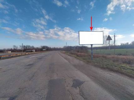 Билборд A в Баловка (Баловка), 6х3  Автошлях Дніпро - Решетилівка (Н-31), в'їзд до с. Балівка, навпроти АЗС БРСМ, рух у бік м. Дніпро фото 1