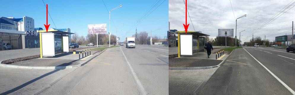 Ситилайт B в Днепр (Днепропетровск) Zdp019B2,Панікахи вул., біля буд. 2, перед виїздом на Запорізьке шосе фото 1