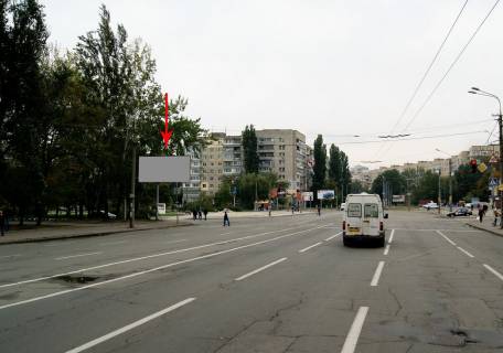 Білборд, Бігборд (Борд)  B у Дніпро (Дніпропетровськ) s138Б, просп. Героїв - бульв. Слави, в центр, біля світлофора Фото 1