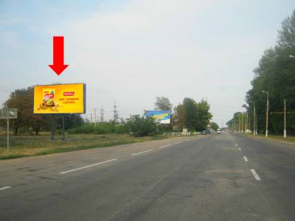 Билборд B в Каменское (Днепродзержинск), 6х3  вул. Січеславський шлях, район станції "Баглій" фото 1