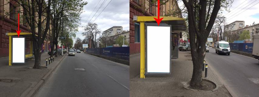 Ситилайт B в Днепр (Днепропетровск) Zdp049B2,Дмитра Яворницького (Карла Маркса) просп., біля буд. 61, перед площею Героїв Майдану (Леніна) фото 1