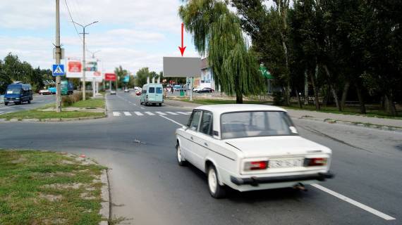 Билборд A в Днепр (Днепропетровск) s171А,вул. Ю. Кондратюка (Комунарівська) біля магазину COMFY фото 1